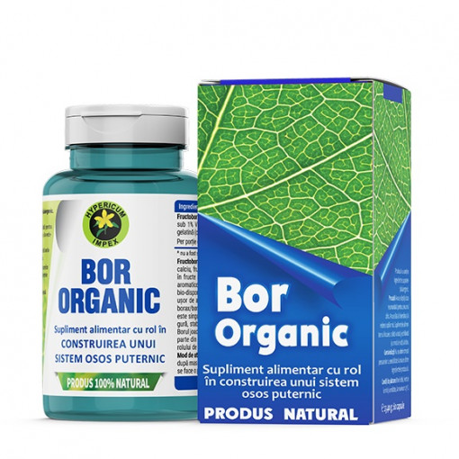 Bor Organic 60 capsule Hypericum
