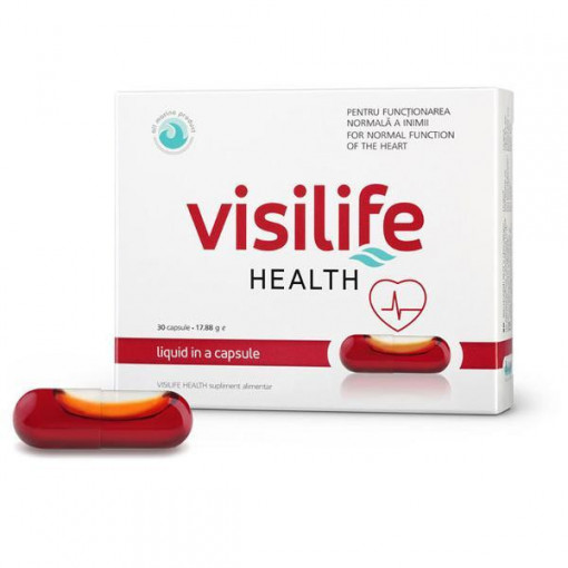 Capsule pentru functionarea normala a inimii Visilife Health 30 capsule Vitaslim