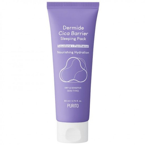 Crema de noapte pentru fata Dermide Cica Barrier 80 ml Purito