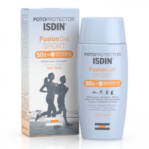Gel de protectie solara pentru corp cu SPF 50 Fusion Gel Sport 100 ml Isdin