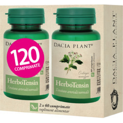 HerboTensin (Reglator al Tensiunii) 120 comprimate Dacia Plant