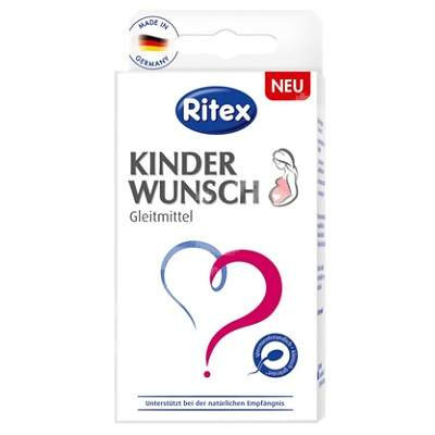 Lubrifiant adjuvant pentru conceptie KinderWunsch 8 aplicatoare Ritex