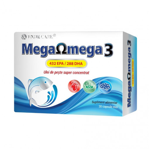 Mega Omega 3 30 capsule moi Cosmopharm