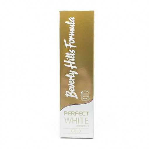 Pasta de dinti Perfect White Gold 100 ml Beverly Hills Formula