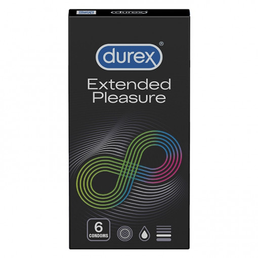 Prezervative Extended Pleasure 6 bucati Durex