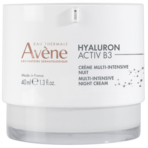 Crema de noapte multi-intensiva Hyaluron Activ B3 40 ml Avene