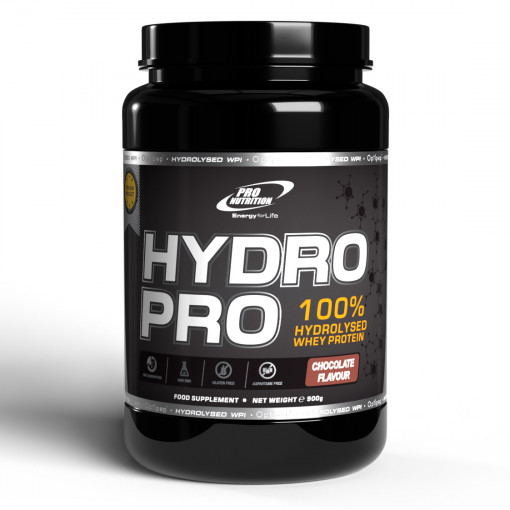 Hydro Pro 100% izolat proteic cu aroma de ciocolata 900g Pro Nutrition