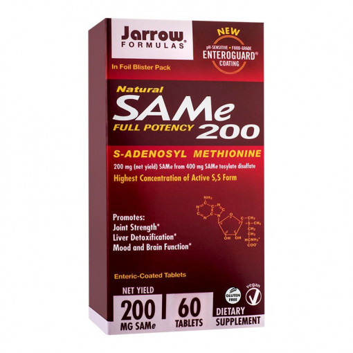 Sam-e Full Potency 200mg Jarrow Formulas 60 tablete Secom