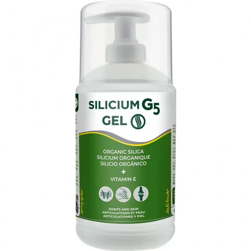SILICIUM G5 Gel cu siliciu organic și vitamina E – 500ml Silicium Espana Lab