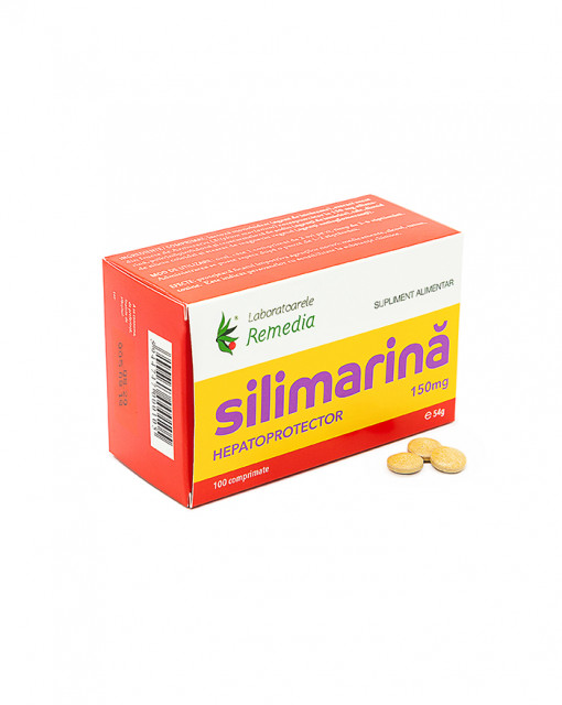 Silimarina 150mg 100 comrpimate Remedia