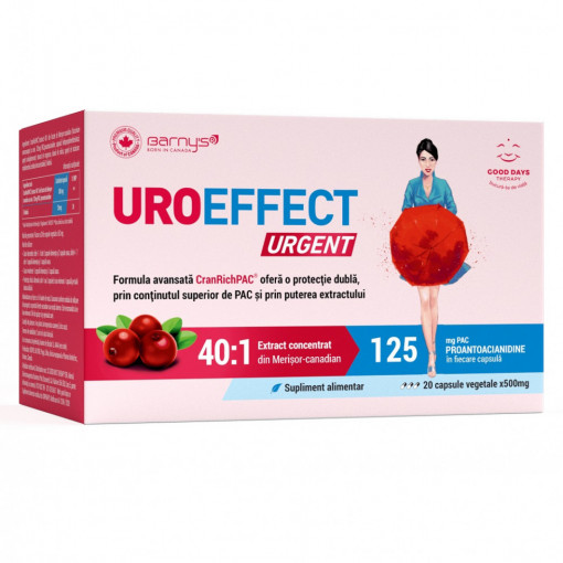 Uroeffect Urgent 20 capsule vegetale Good Days Therapy