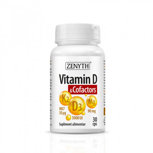 Vitamina D & Cofactors 30 capsule Zenith