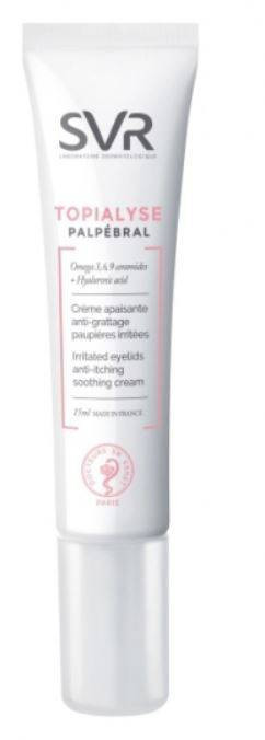 Crema cu efect anti-inflamator Topialyse Palpebral 15ml SVR