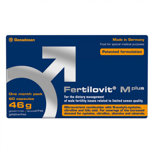 Fertilovit M plus 60 capsule Gonadosan