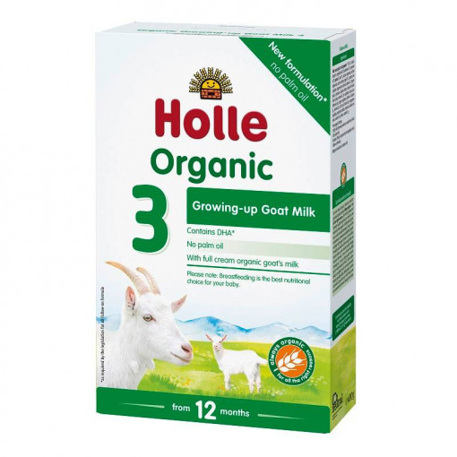 Formula de lapte praf de capra Organic 3 +12 luni 400g Holle Baby Food