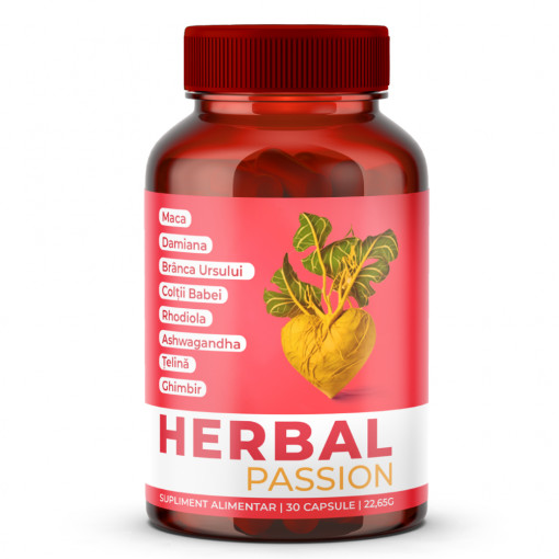 Herbal Passion 30 capsule Doza de Sanatate