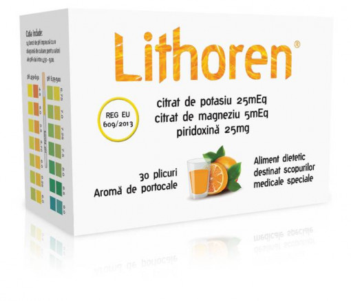 Lithoren aroma de portocale 30 plicuri Solartium