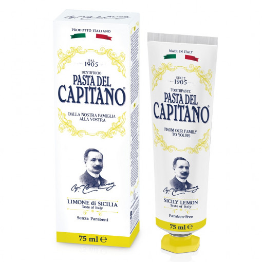 Pasta de dinti 1905 Sicily Lemon 75 ml Pasta del Capitano