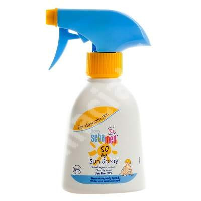 Spray dermatologic pentru protectie solara Baby SPF 50 200 ml sebamed