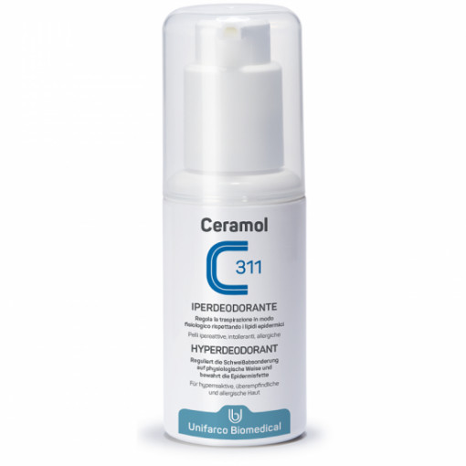 Deodorant hipoalergenic fara parfum 75 ml Ceramol