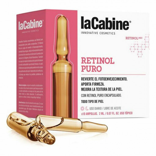Fiole Pure Retinol 10 fiole x 2 ml La Cabine
