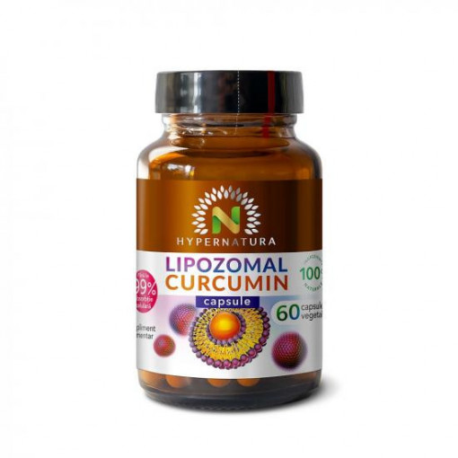 Lipozomal Curcumin 95% 60 capsule vegetale Hypernatura