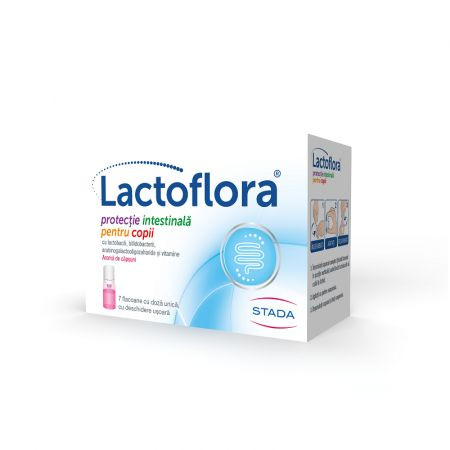 Protector intestinal pentru copii Lactoflora 7 x 7 ml Stada