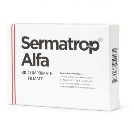 Sermatrop Alfa 30 comprimate Laboratoire d'Innovation Vegetale