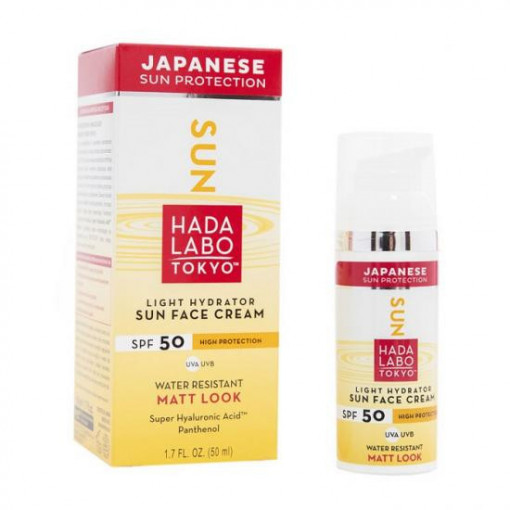 Crema de protectie solara pentru fata cu SPF 50 50 ml Hada Labo Tokyo