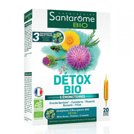 Detox Bio 20 x 10 ml Santarome