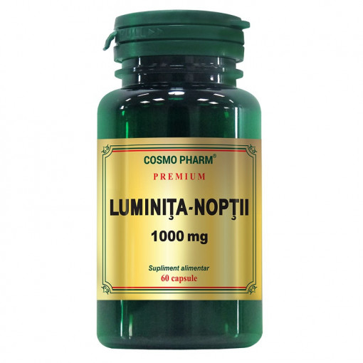 Luminita noptii 1000 mg 60 capsule Cosmopharm