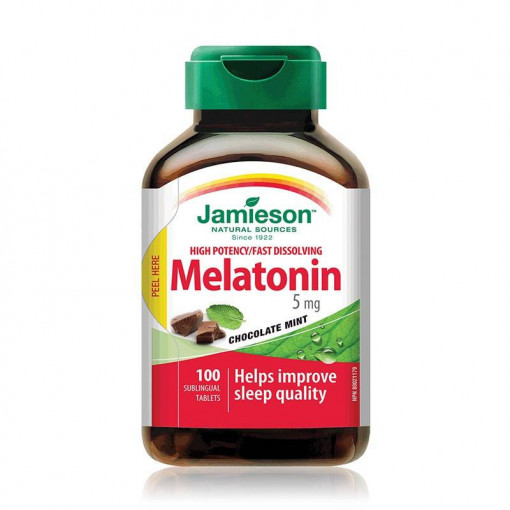 Melatonina 5mg 100 tablete sublinguale Jamieson