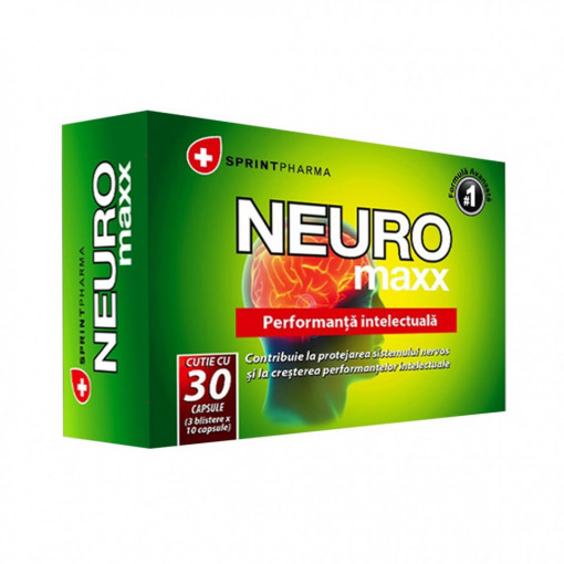Neuro Maxx 30 capsule Sprint Pharma