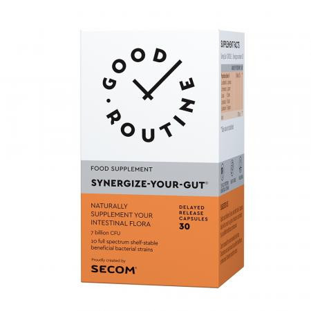 Synergize Your Gut Good Routine 30 capsule Secom