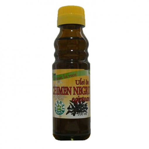 Ulei de Chimen Negru egiptean presat la rece 100 ml Herbavit