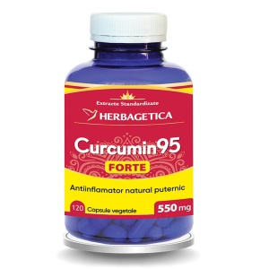 Curcumin 95 forte 120 capsule Herbagetica