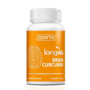 Longvida Brain Curcumin 500 mg 30 capsule Zenyth