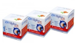Pachet 3 x Colagen lichid Ch Alpha Plus 30 fiole buvabile Gelita Health
