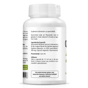 Quercetin 500mg 90 capsule vegetale Zenyth - Img 3