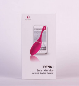 Vibrator Mini stimulare clitoris, aplicatie Telefon Realov Realov Irena Smart Egg 3.3 cm grosime