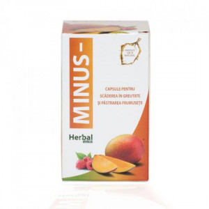 Capsule de slabit Minus 30 comprimate Herbal New Life