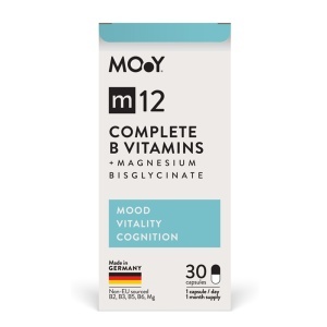 Complete B Vitamins + Magnesium Bisglycinate m12 30 capsule Molecules of Youth - Img 4