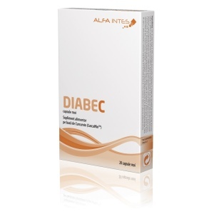 Diabec 20 capsule moi Alfa Intens