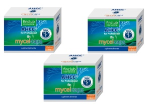 Pachet 3 x Fin Mycelcaps AHCC® 30 plicuri*1gram
