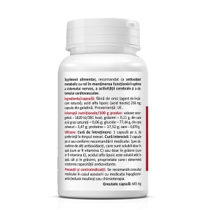 Alpha Lipoic Acid 60 capsule Zenyth - Img 3