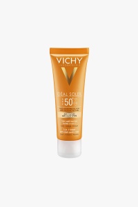 Crema colorata anti-pete pigmentare cu protectie solara SPF 50+ pentru fata Capital Soleil, 50 ml, Vichy