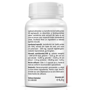 Lactoferina 200 mg 30 capsule Zenyth - Img 2
