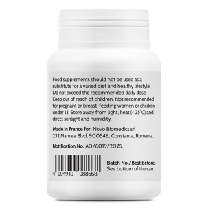 Liposomal Vitamin B9 Folate-Power, 45 capsule, Novo Biomedics - Img 2