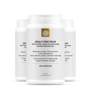 Pachet 3 cutii Zeolit Spectrum, 200 capsule, Novo Biomedics
