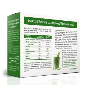 BioGreens SuperFood Organic cu germeni alge si lastari 28 plicuri Zenyth - Img 2